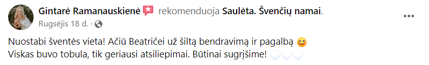 Klientų atsiliepimai, dalis 2